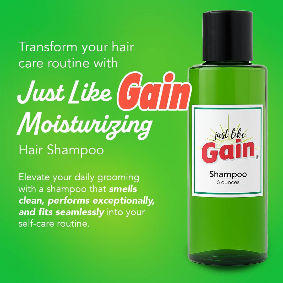 Just Like Gain Moisturizing Hair Shampoo, 5 ounces
