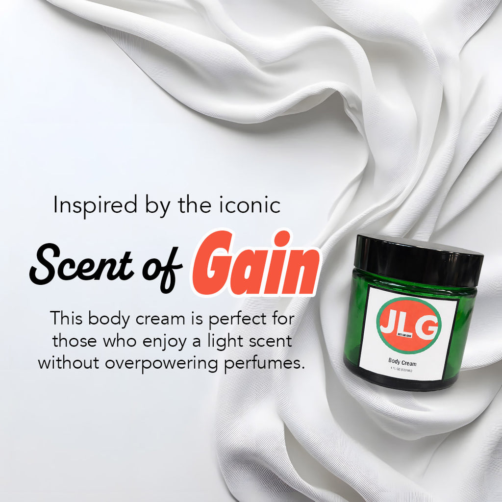 Just Like Gain (JLG) Body Cream, 4 ounces