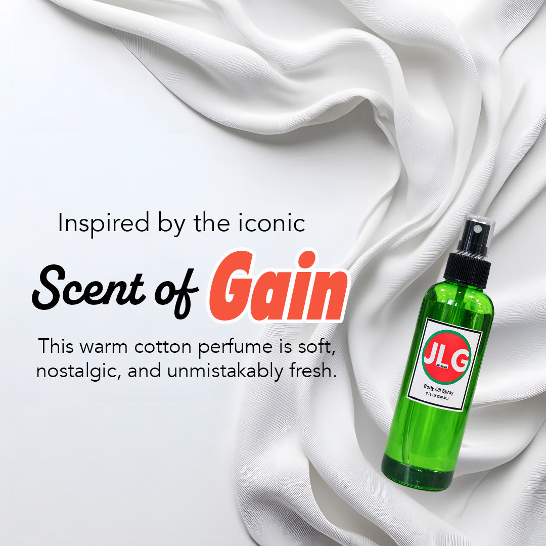 Just Like Gain (JLG) Body Oil Spray, 8 fl oz
